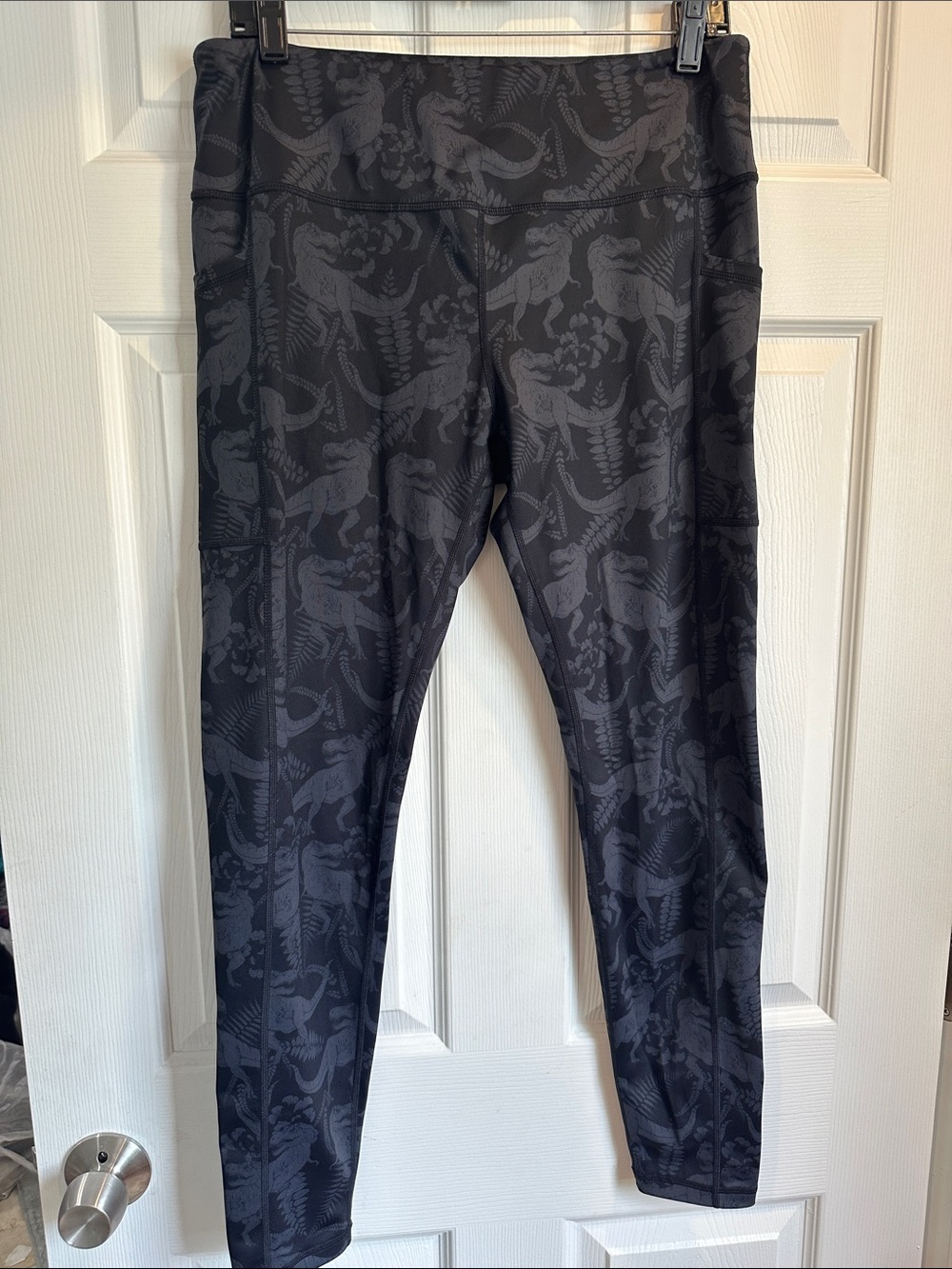 Constantly Varied Gear Black Patterned High-Rise Leggings